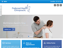 Tablet Screenshot of preferred-health.com